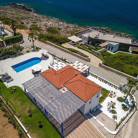 Villa Hemera Ocean View Private Heated Pool Chorafakia Екстериор снимка