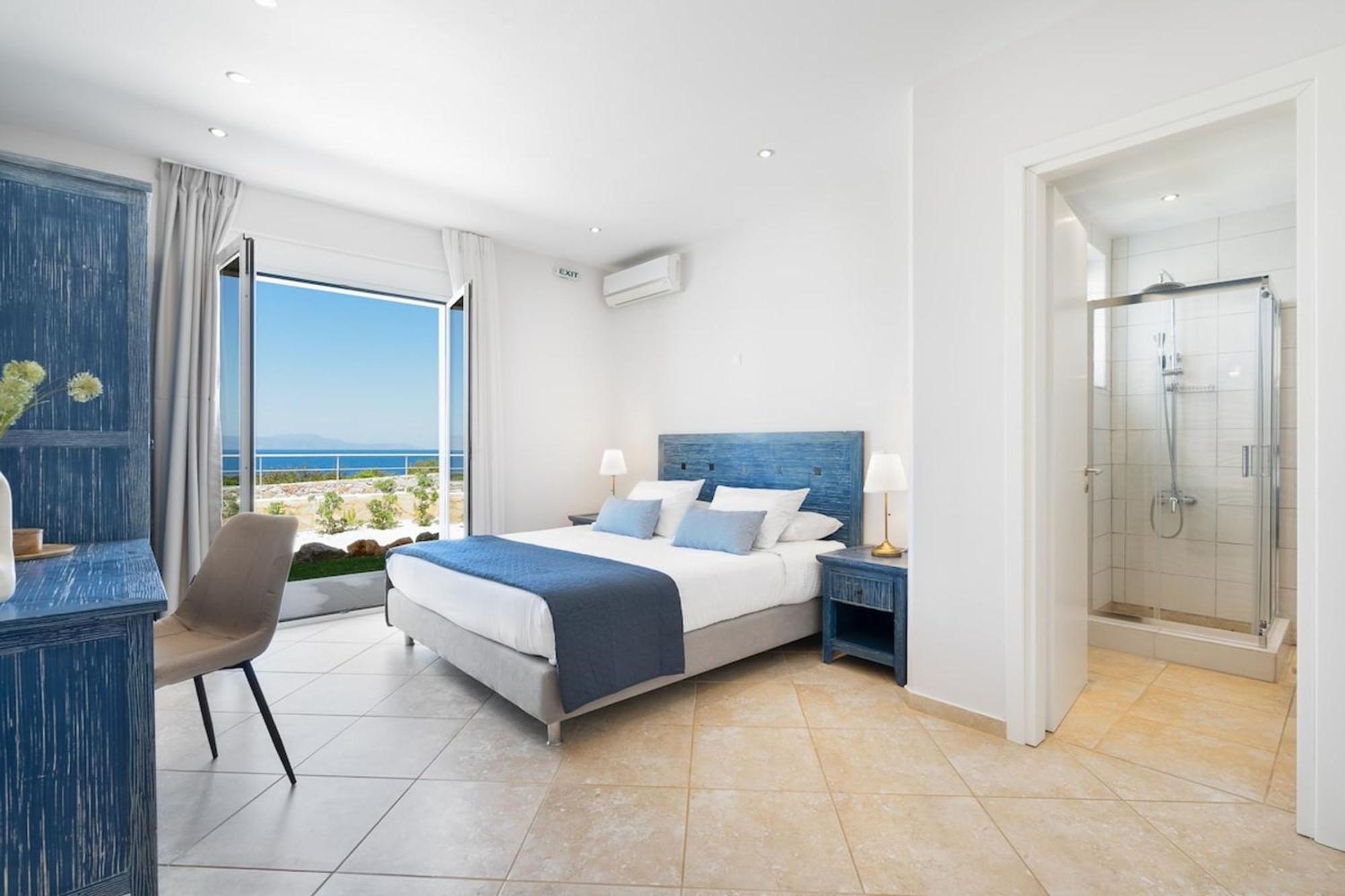 Villa Hemera Ocean View Private Heated Pool Chorafakia Екстериор снимка