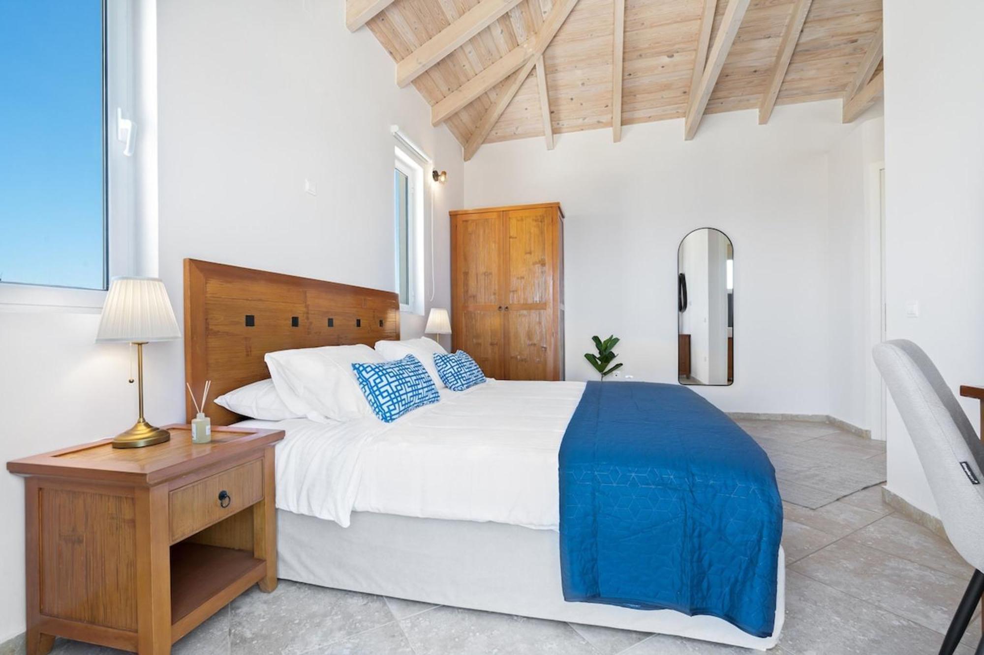 Villa Hemera Ocean View Private Heated Pool Chorafakia Екстериор снимка