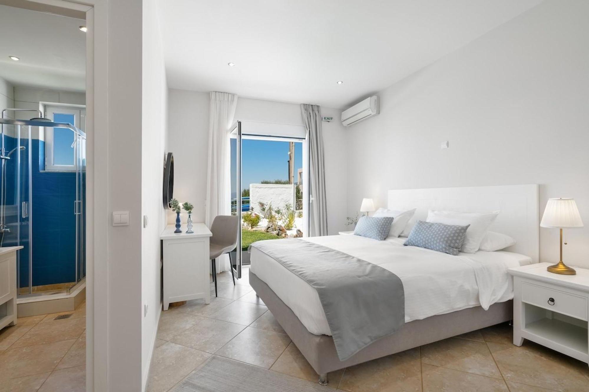 Villa Hemera Ocean View Private Heated Pool Chorafakia Екстериор снимка